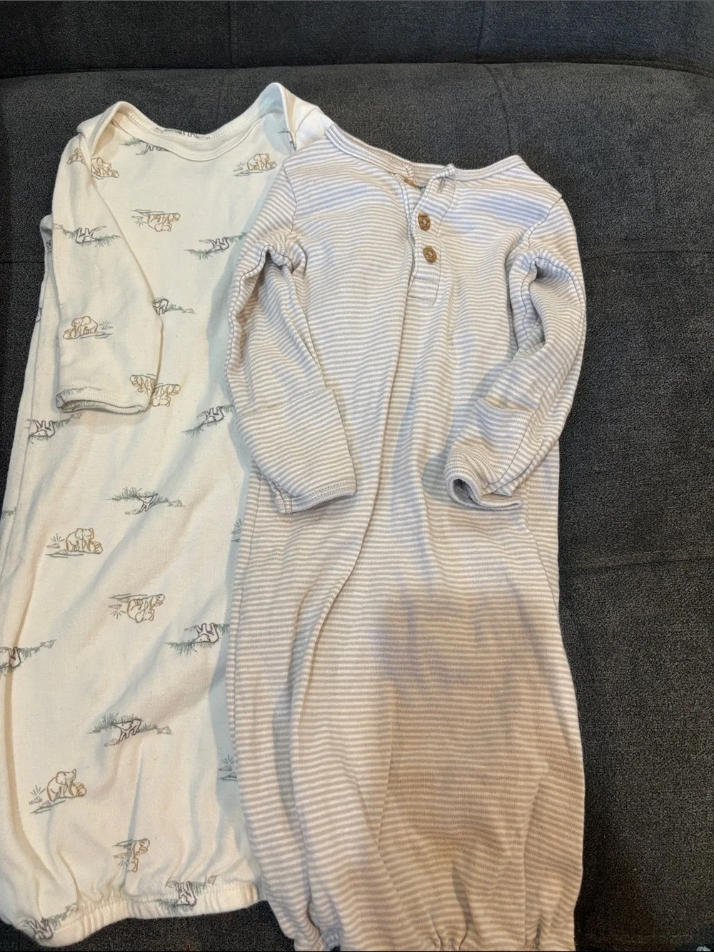 2 pack nightgown onesie